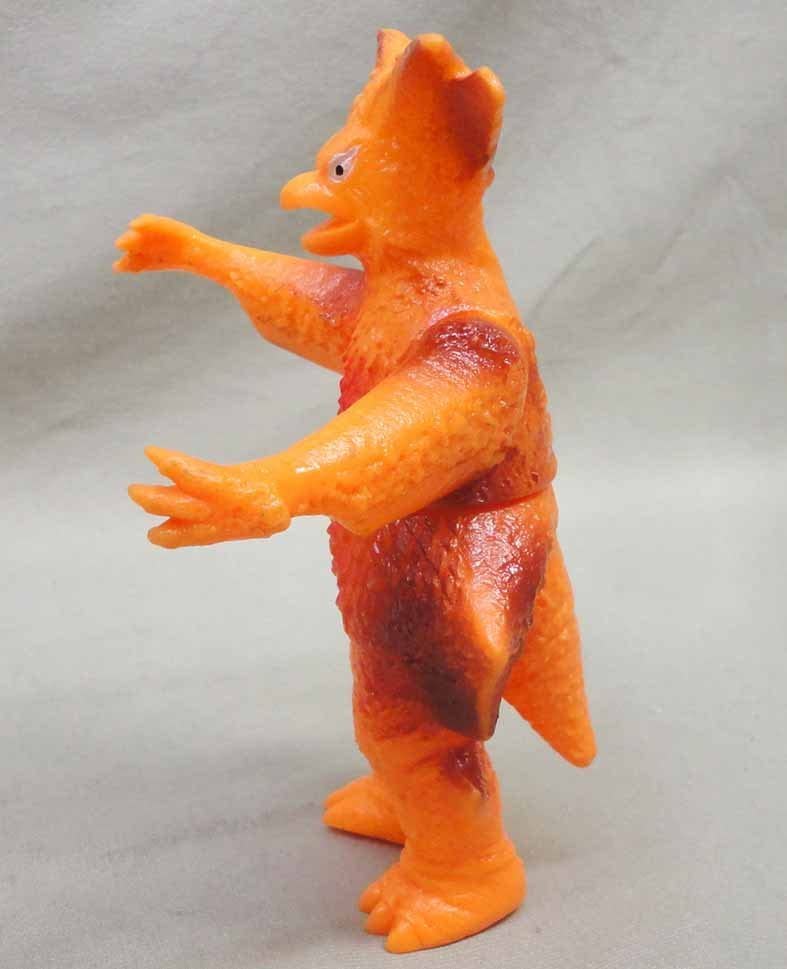 ギエロン星獣　ポピー　ソフビ　キングザウルス　当時　レトロ 当時物】ポピー キングザウルス ギエロン星獣 ソフビ 足型